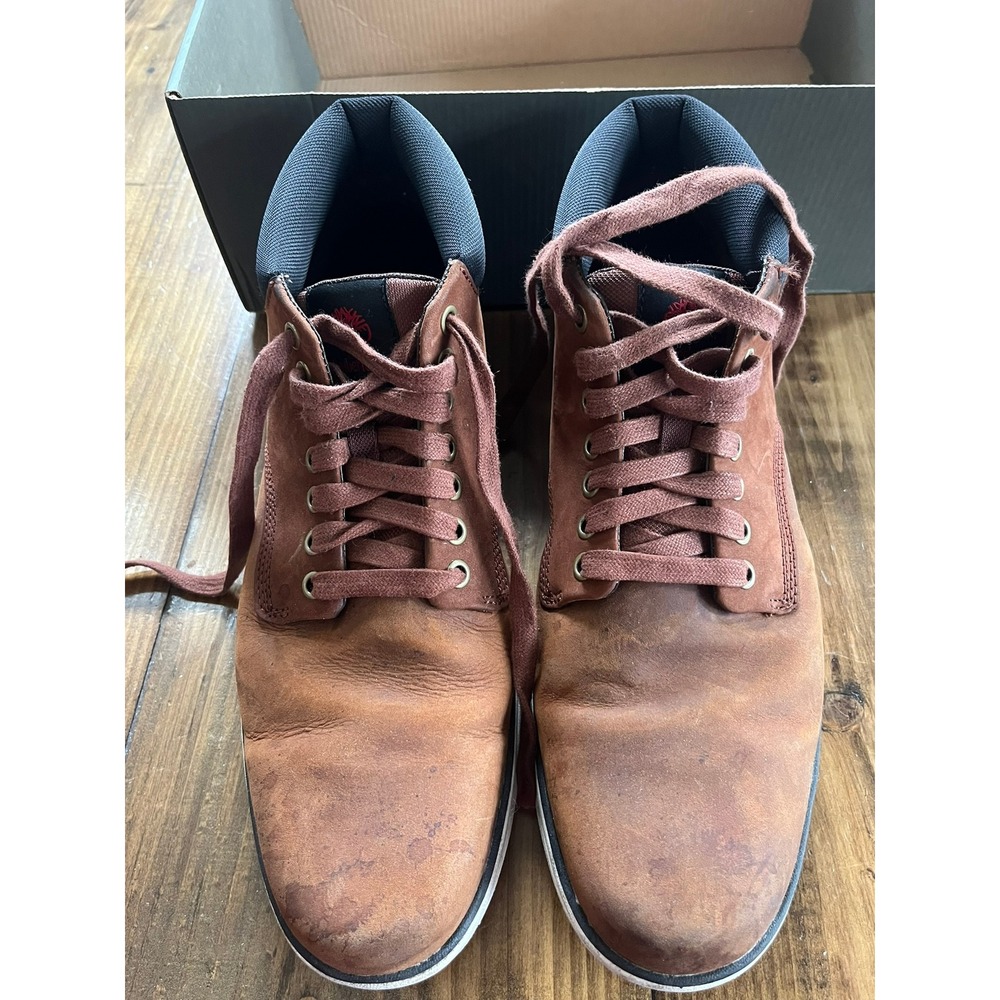 Timberland Killington Chukka Brown Leather Boots SensorFlex A13EE Mens 10.5 - Picture 4 of 14
